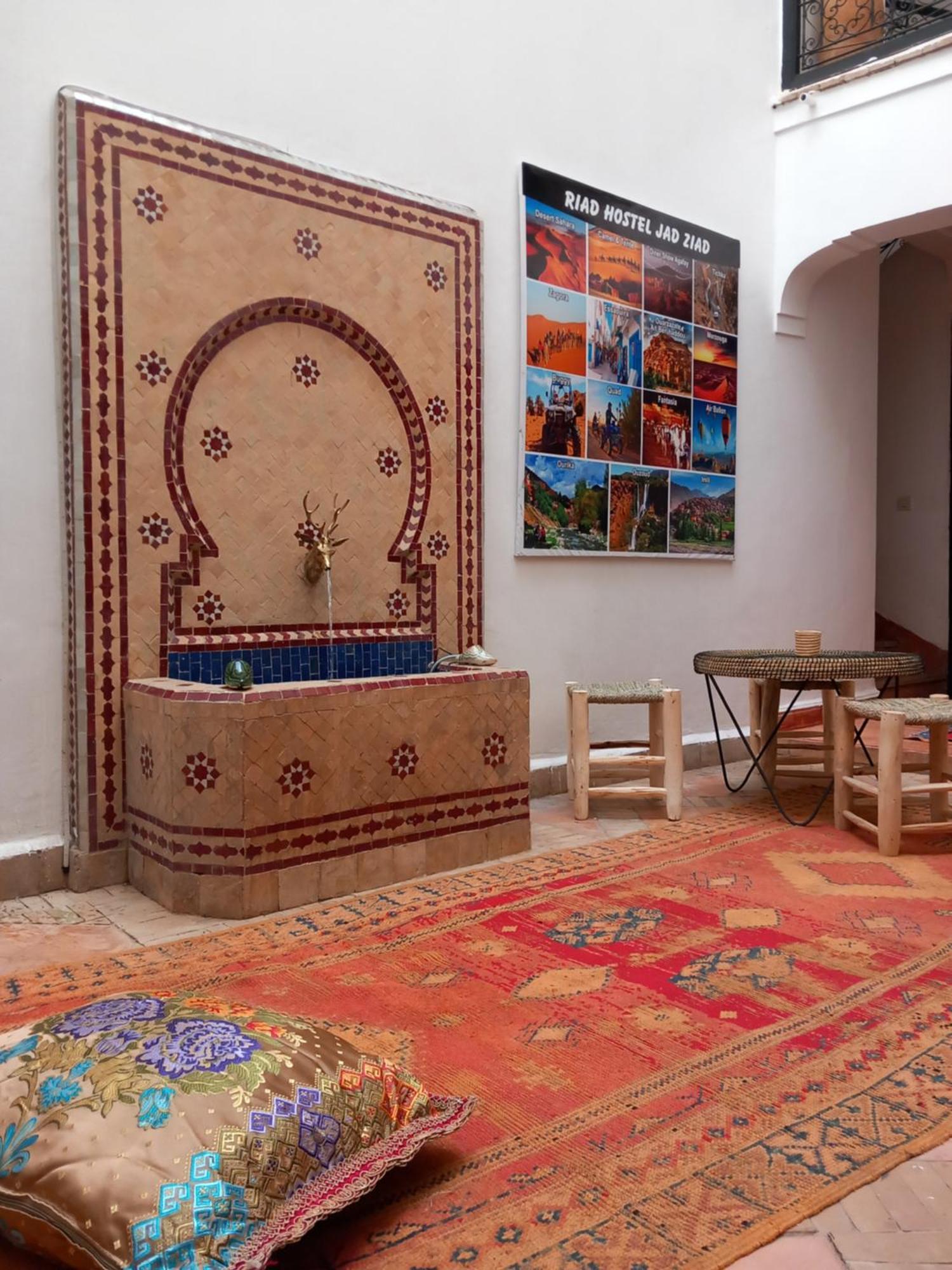 Riad Hostel Jad Ziad Marrákes Kültér fotó