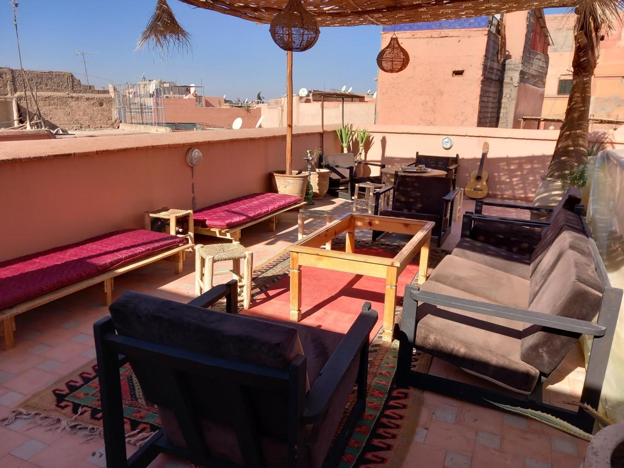 Riad Hostel Jad Ziad Marrákes Kültér fotó